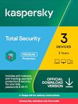 Kaspersky | Total Security | 3 Devices | 3 Years | Email Delivery in 1 Hour