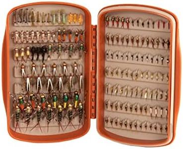 fishpond Tacky Pescador Waterproof Silicone Slit Fly Box - Small - Burnt Orange | Small Fly Fishing Fly Box