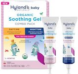 Hyland's Baby Organic Day and Night Soothing Gel Combo Pack, Cooling Gel for Oral Discomfort, Easy-to-Apply, Ages 2 Months and Up, 1.06 Ounce (2 Tubes of 0.53 oz.)