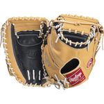 Rawlings Sporting Goods Rawlings RCS Exclusive Edition Cm33 33" Catcher's Mitt 1 Piece Camel/Black 33 Right Hand