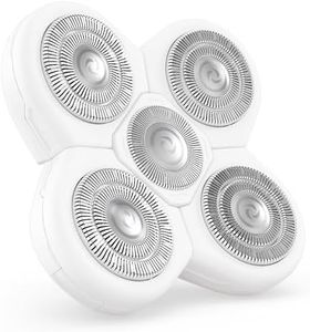 Freebird FlexSeries BodySmooth Rotary Blade Refill for Women - Gentle Shave for Sensitive Skin, 5 Contouring Heads, 50+ Shaves, Mess-Free Cleanup