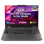 Lenovo LOQ 2024 12Th Gen Intel Core I5-12450HX | NVIDIA RTX 3050 6GB (16GB RAM/512GB SSD/15.6" (39.6Cm)/Windows 11/Office Home 2024/100% Srgb/3 Mon. Game Pass/Grey/2.4Kg), 83GS00LNIN Gaming Laptop