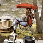 Camp Chair With Canopy