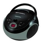 Emerson EPB-3000 Portable CD Player with AM/FM Stereo Radio, Black