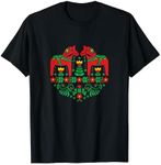 Swedish Dala Horse Folk Art T-Shirt