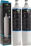 2 x FilterLogic FFL-190W Water Filter Compatible with Whirlpool SBS200 - SBS002 Fridge Water Filter Cartridge