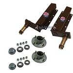 AB Tools 500kg Independent Trailer Suspension Units with Hubs PAIR TRSP30_33