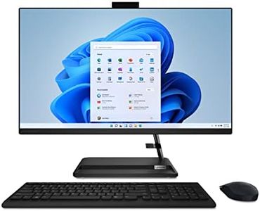 Lenovo IdeaCentre AIO 3i - 2022 - All-in-One Desktop - 27" FHD Touch Display - 5MP Camera - Windows 11 Home - 8GB Memory - 512GB Storage - Intel Core i5-1240P - Black - Mouse & Keyboard Included