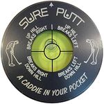 Sure Putt Pro - Golf Putting Aid & Green Reader - Gunmetal