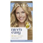 Clairol Nice'n Easy Crème, Natural Looking Oil Infused Permanent Hair Dye, 8 Medium Blonde