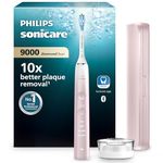 Philips Hx9911/84 Sonicare Diamond Clean 9000 Series, Power Electric Tooth Brush, Pink, 1 Count, Pack of 1