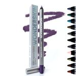 Wonderskin 1440 Longwear Purple Eyeliner Pencil - Waterproof, Sharpenable Eyeliner Pencil and Smudge Proof Deep Purple Eye Liner Pencils (Eggplant)