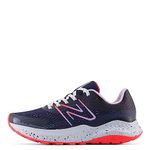 New Balance Women's DynaSoft Nitrel V5 Trail Running Shoe, Natural Indigo/Eclipse/Starlight, 8 Medium US