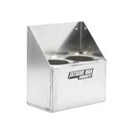 Extreme Max 5001.6294 Propane Torch or Fire Extinguisher Holder for Enclosed Race Trailer, Shop, Garage, Storage - Silver