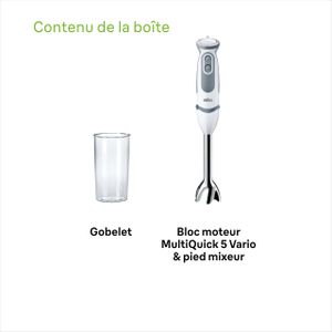 Braun Hand Blender – MQ5200, White