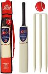 Junior Cricket Bat Set Wooden Gift Size 6 by CE (Junior 6)