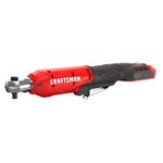 CRAFTSMAN V20 Cordless Ratchet Wrench, 1/4" Drive, 35 Ft-lbs of Torque, Bare Tool Only (CMCF934B)