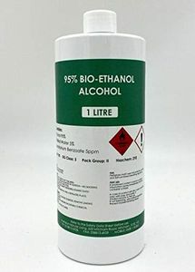 95% Bio-Ethanol Alcohol - 1 Litre - Natural - Ethyl Alcohol - AU Stock