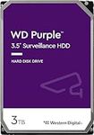 Western Digital 3TB WD Purple Surveillance Internal Hard Drive HDD - SATA 6 Gb/s, 256 MB Cache, 3.5" - WD33PURZ