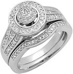 Dazzlingrock Collection Round White