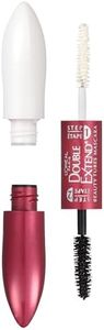 L'Oreal Paris Makeup Double Extend Tubing Mascara, Lengthening 2 Step Mascara, Smudgeproof, Black