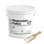 Grow Chem Magnesium Flakes (2KG Bucket) Pure Magnesium Chloride from The Dead Sea - Mineral-Rich Bath Salts for Foot & Muscle Soaks - Improves Sleep, Stress Relief, Joint Health & Skin Hydration