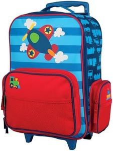Stephen Joseph Boys Classic Rolling Luggage, Airplane