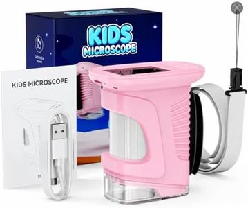 1000X Handheld Digital Microscope for Kids: Includes 32GB Card & EVA Case