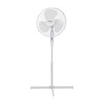 Status Standing Fan | 16 Inch Oscillating Portable Fan | 3 Speed Adjustable Angle Fan | White | S16STANDFAN1PKB