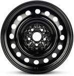 For 2009-2019 Toyota Corolla 16 Inch Painted Black Rim - OE Direct Replacement - Road Ready Car Wheel