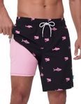 Sixfish Mens Swim Trunks 7 Inch Quick Dry Board Shorts with Pockets