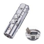 RovyVon Aurora A24 Gen 2 Titanium EDC Rechargeable Flashlight, 1000 lumens Super Bright Compact Handheld Flashlight, with USB C Charging Cable and Magnetic Pocket Clip