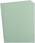 Topeen 50 Sheets 8 1/2 x 11 Thick Paper Cardstock Blank Cards Colorful for DIY Crafts Cards Making, Invitations, Scrapbook Supplies (Sage Green, 8 1/2 x 11 S), Sage Green, 8 1/2 x 11 S