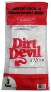 Dirt Devil Central Vacuum Cleaner 3PK Paper Bags # 9597