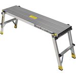 Gorilla Ladders 47.25 in. x 12 in. x 20 in. Aluminum Slim-Fold Work Platform with 300 lbs. Load Capacity