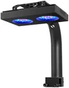 NICREW HyperReef 100 Gen 2 Reef LED Light, 100W Reef Aquarium Lighting for SPS LPS Corals and Saltwater Fish Tanks, Enhanced Violet and Blue Spectrum, Wide Angle Lens, 5 Channels Fully Programmable