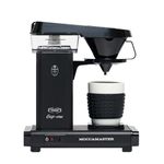 Moccamaster Cup-One, Coffee Machines, Small Coffee Machine, Matt Black, UK Plug, 0.3 Liters