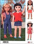 Simplicity Doll Clothes-one Size