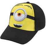 Minions boys Baseball, Yellow, Medium