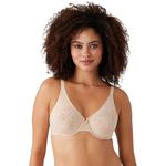 Wacoal Women's Halo Lace Underwire bras, Natural Nude, 36 DD UK