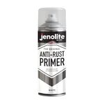 JENOLITE Anti-Rust Primer Spray Paint | WHITE | 400ml | High Performance Metal Primer | Rust & Corrosion Protection | Primer Paint For Cars, Radiators, Garden Furniture & More