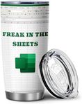 ATHAND Accountant Mug Gifts-Accountant Funny Cups- Freak In The Sheets Excel Mug-Excel Shortcut -Stainless Steel Tumblers Gifts for Accountant, na CPA,CFO, Coworkers, Men, Women Tumbler 20 oz