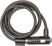 Kryptonite 005216 KryptoFlex 1018 Combo GK005216 Accessories, One Size,Black