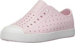 Native Girls' Jefferson Child Sneaker, Milk Pink/Shell White, 4 M US Toddler