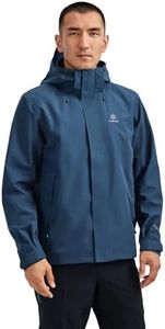 KAILAS Men's Lightweight Waterproof Hooded Rain Jacket Outdoor Raincoat Windproof Shell Jacket for Hiking Travel