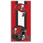 Northwest NFL Tampa Bay Buccaneers Unisex-Adult Beach Towel, Cotton, 30" x 60", Zone Read