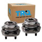 TRQ Front Rear Wheel Hub Bearings Assembly Set Compatible with 2018-2019 Tesla 3 2020 Y