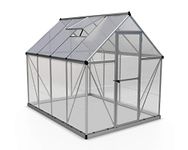 Palram Canopia Hybrid Greenhouse 6x8 Silver