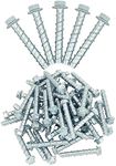 QWORK 3/8" x 3" Large Diameter Conc