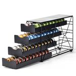 Bagoo Coffee Pods Holder for Nespresso Vertuoline Drawer Multi Tier for Vertuo Capsules Storage (4 Tier)